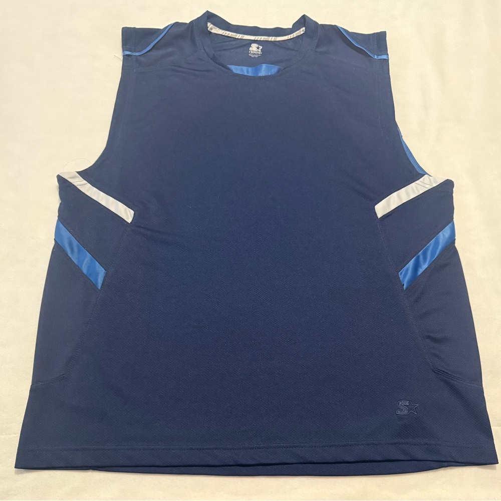 Navy Blue Sleeveless shirt